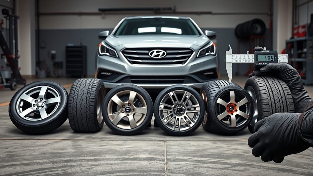 hyundai sonata tire fitment guide