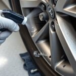 hyundai sonata valve stem leak