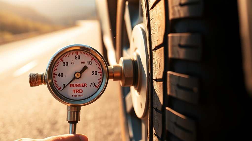 ideal tire pressure adjustments