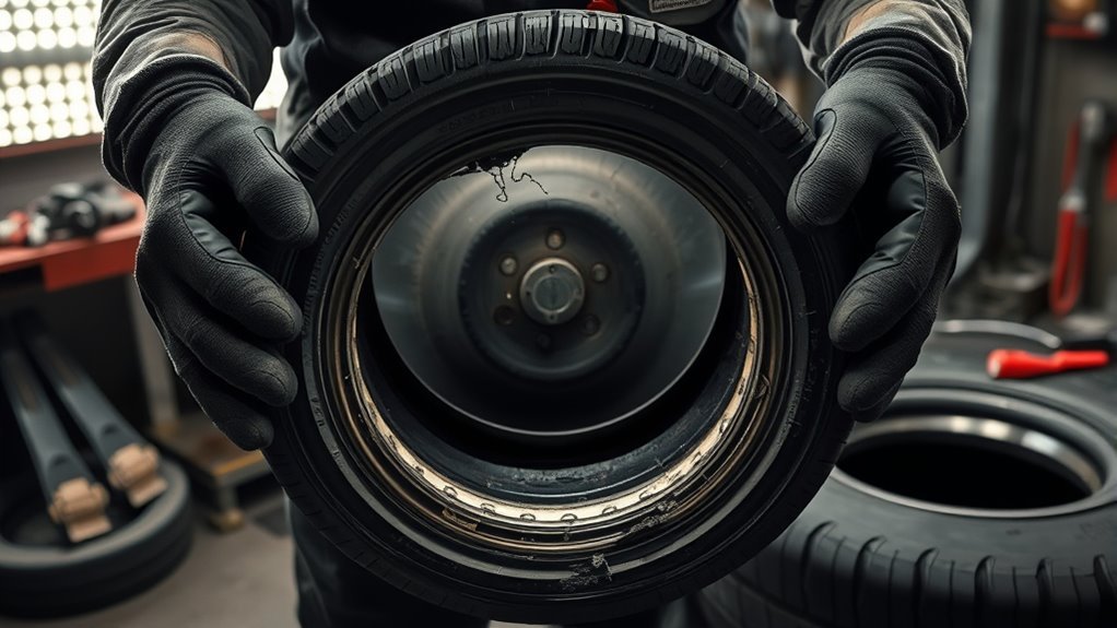 identify hidden tire damage