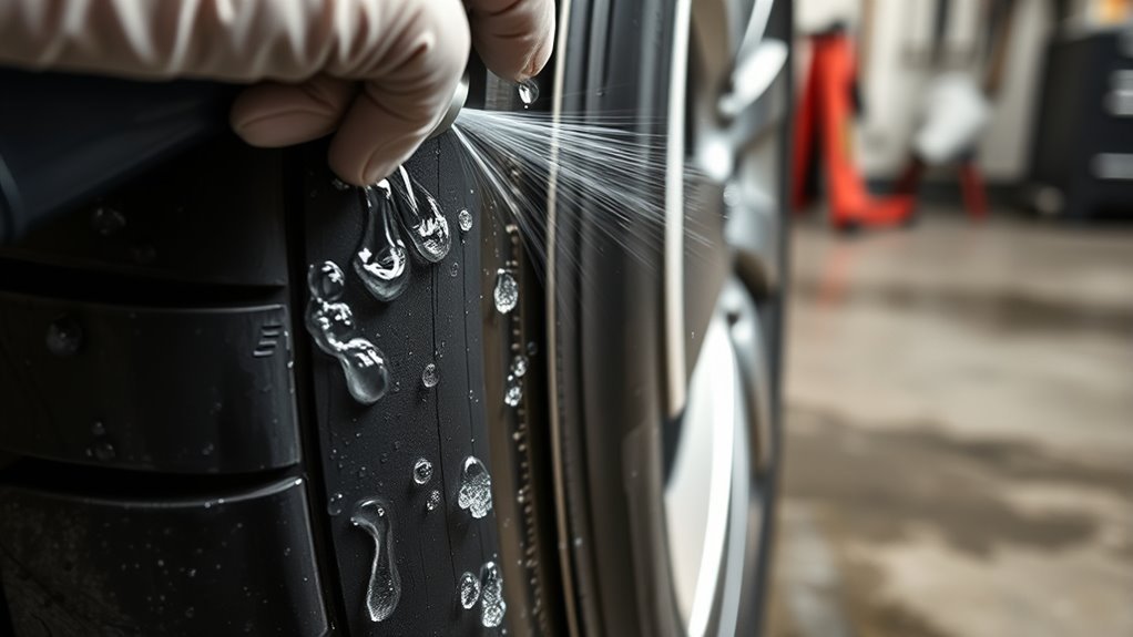 identifying tire leak sources