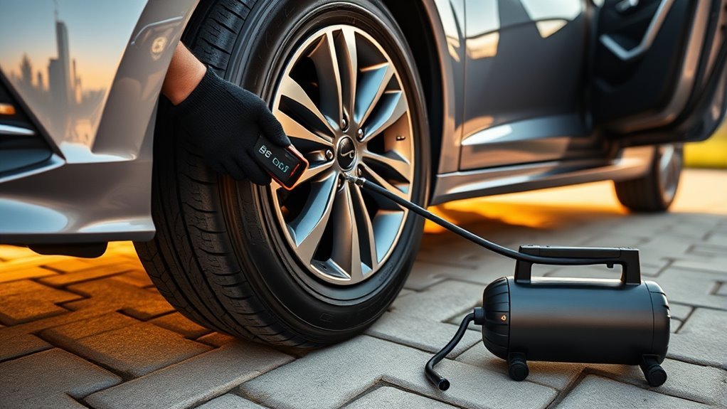 inflate sonata tires properly