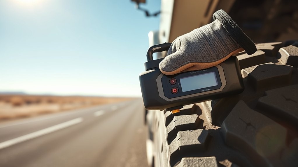 inflate truck tires safely