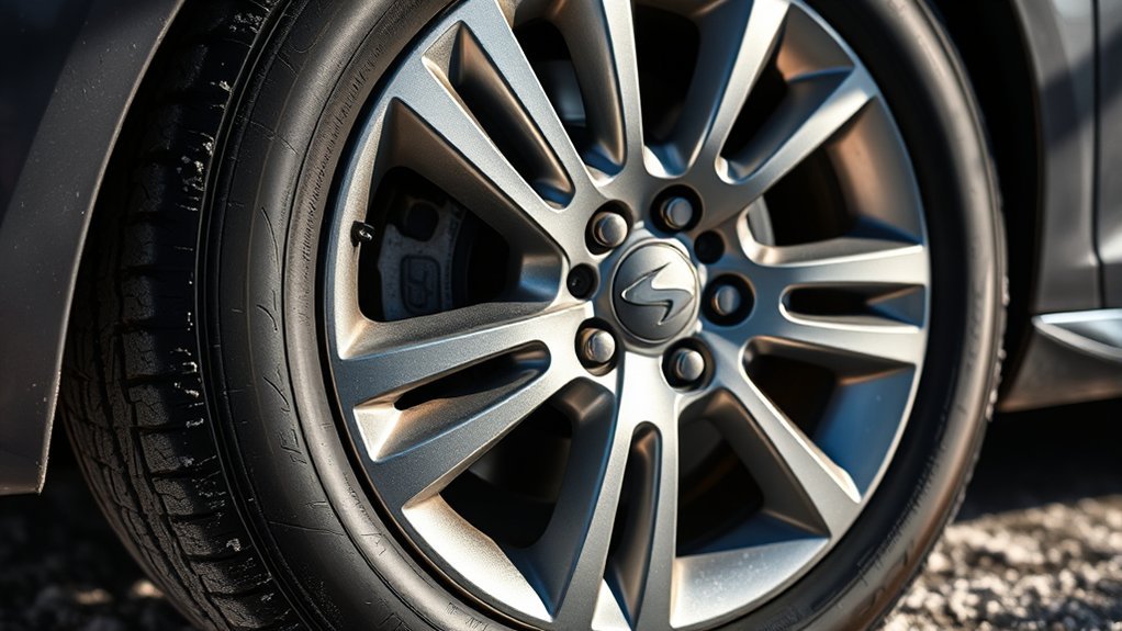 inspect for tire damage