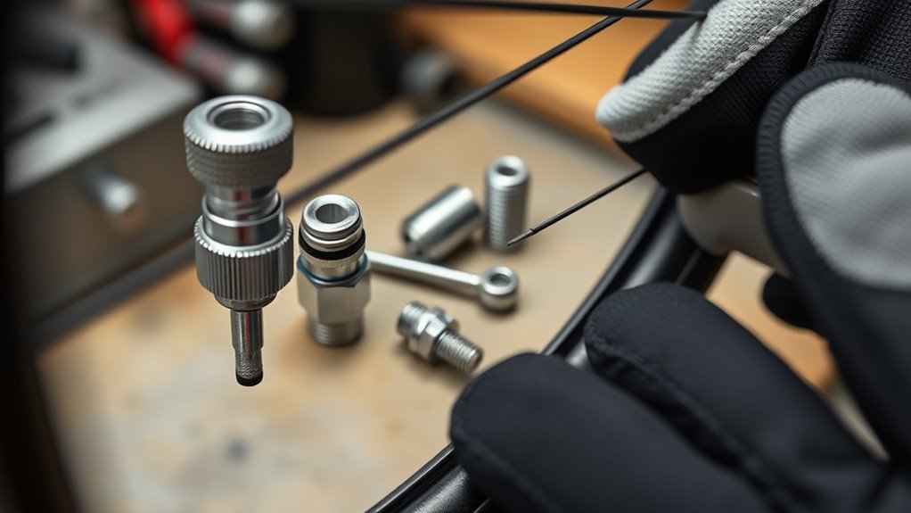 inspect replace valve cores