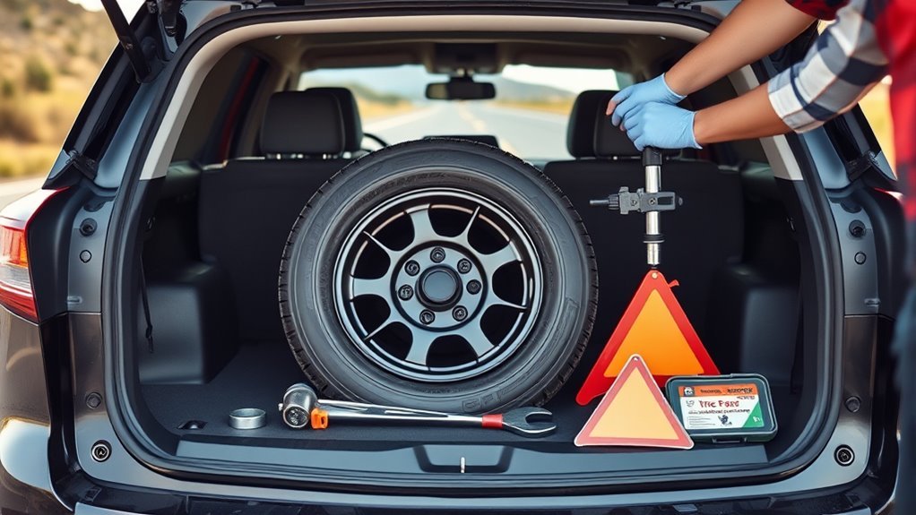 inspect spare and tools