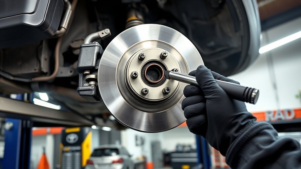 inspect suspension and steering