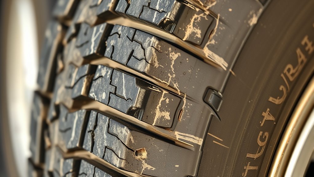 inspect tires for cracks