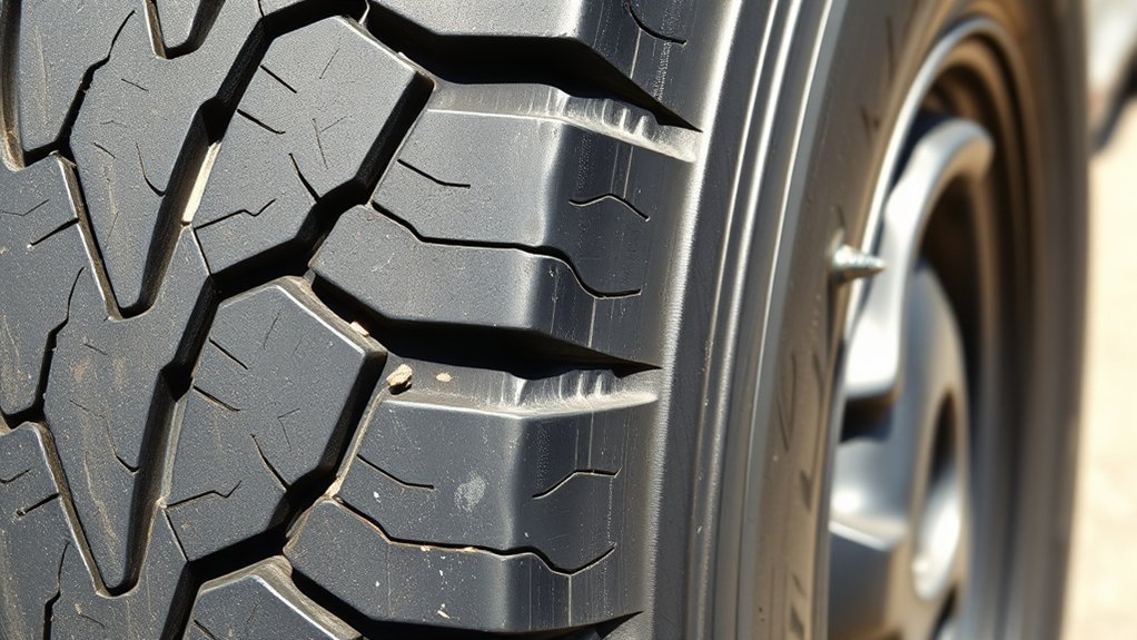 inspect tires for damage