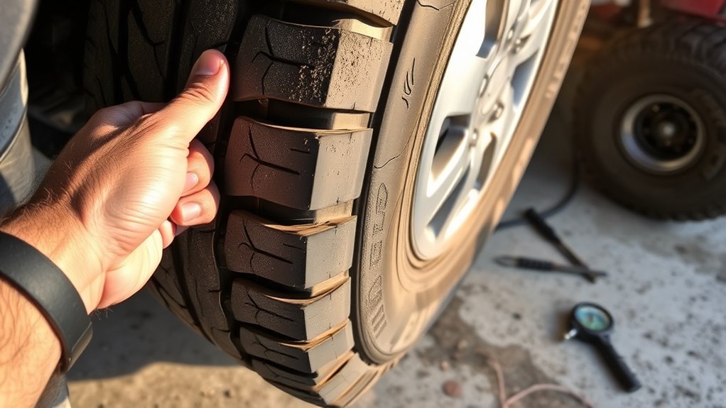 inspect tires monthly for safety
