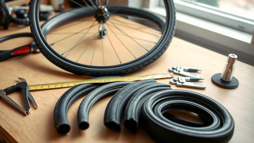 install inner tube properly