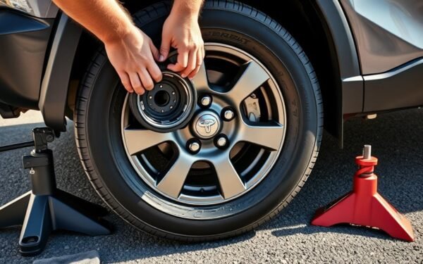 install rav4 spare tire