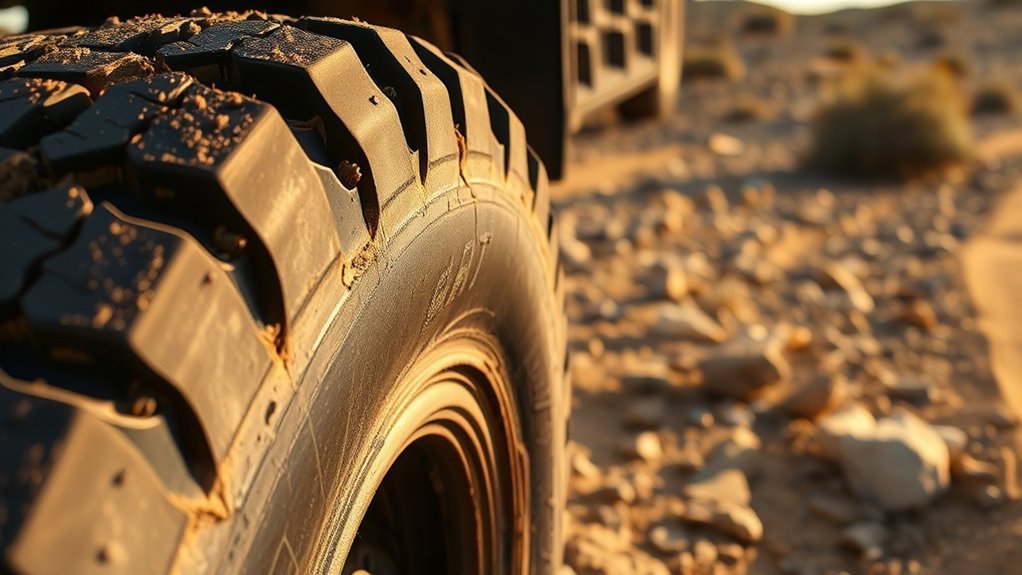 kevlar enhances off road durability