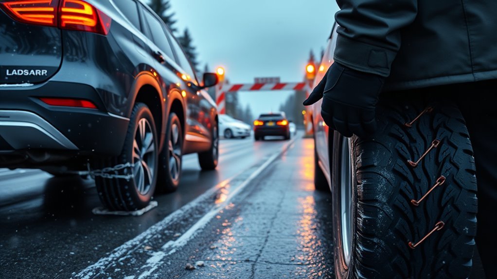 know local tire regulations