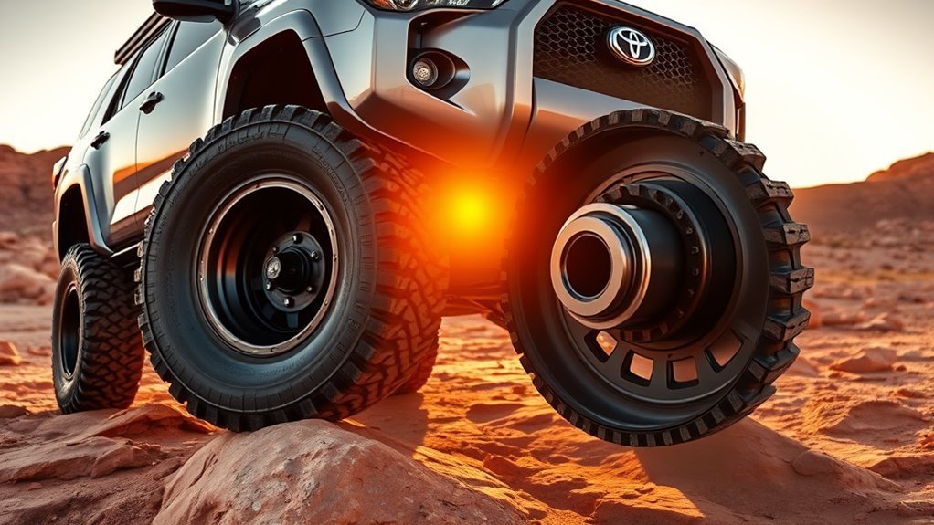 larger tires altered performance