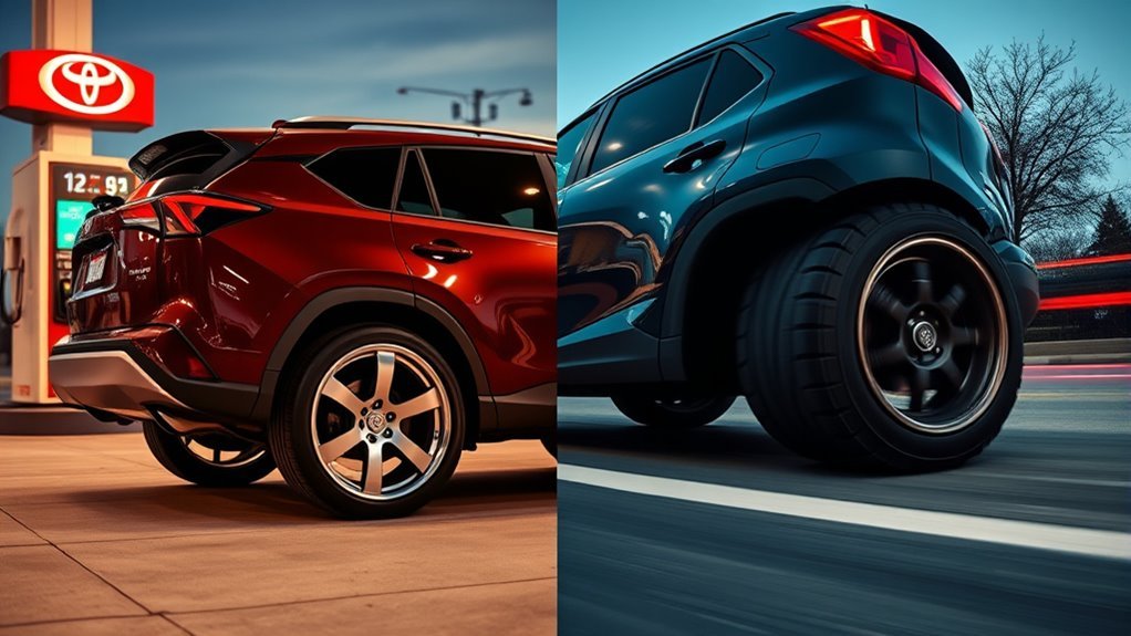 larger wheels reduce fuel economy