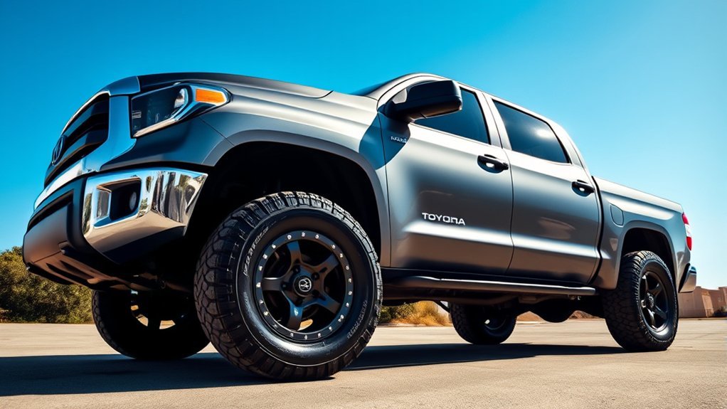 largest tires for stock tundra