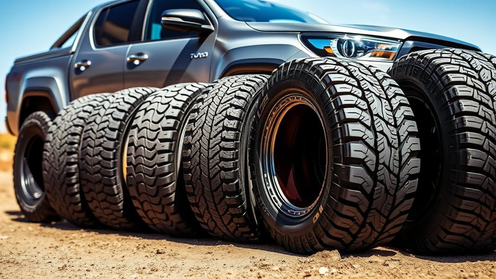 lifted hilux tire choices