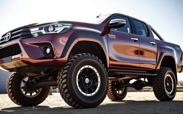 lifted hilux tire size