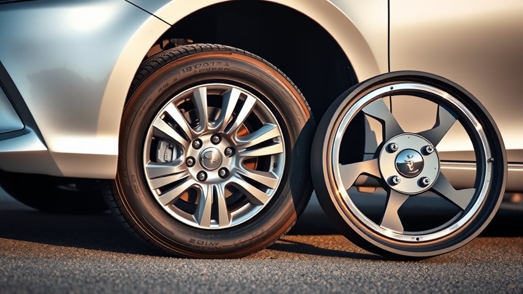 lighter wheels enhance acceleration