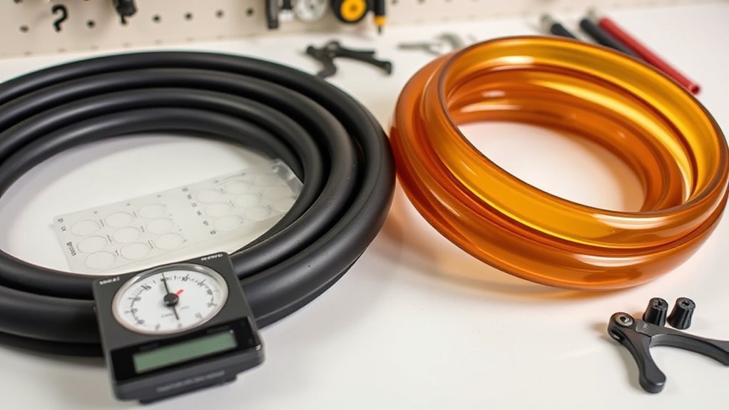 lightweight responsive durable tubes