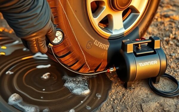 locate and repair tire leak