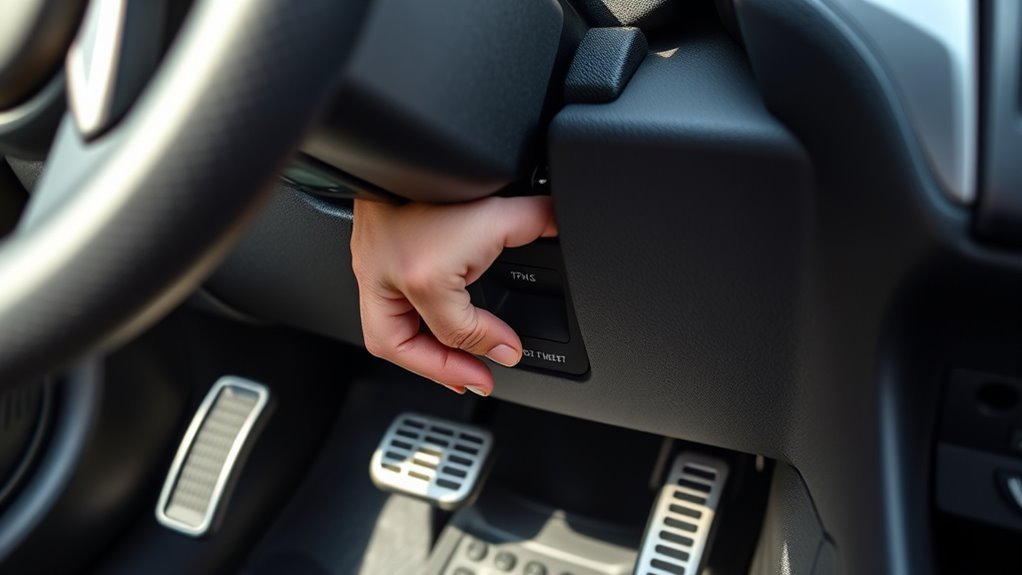 locate tpms reset button