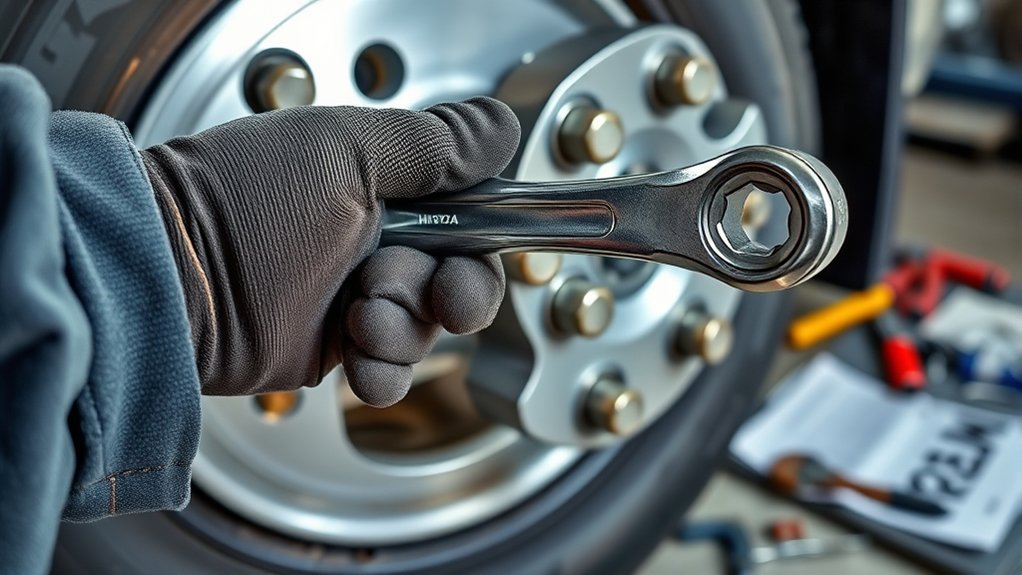 loosen lug nuts correctly