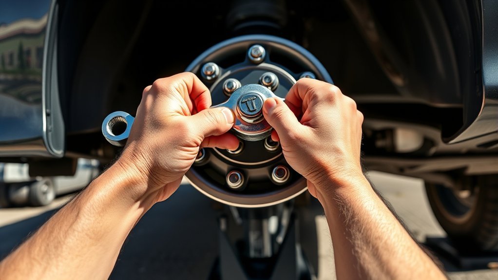 loosen lug nuts first