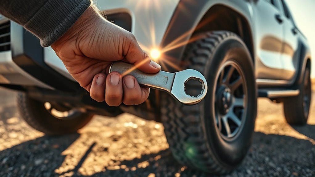 loosen lug nuts safely
