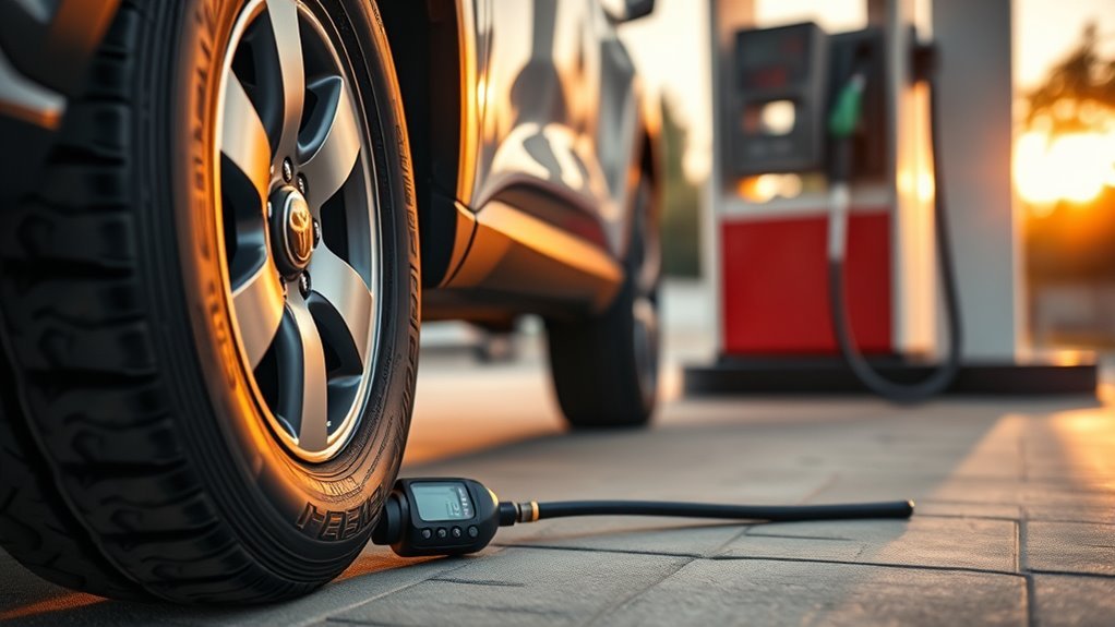 maintain ideal tire pressure