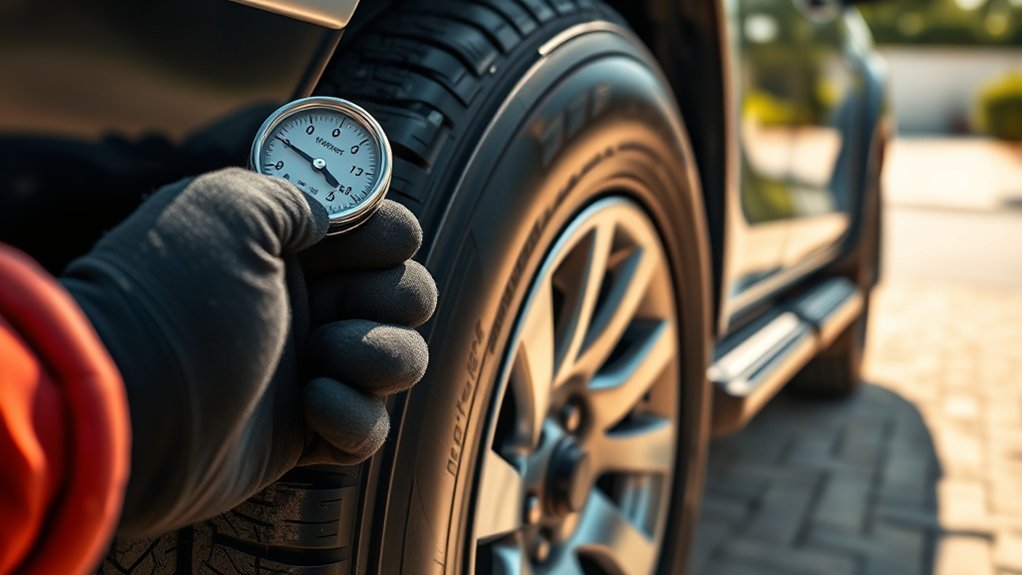 maintain optimal tire pressure