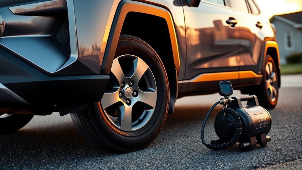 maintain optimal tire pressure