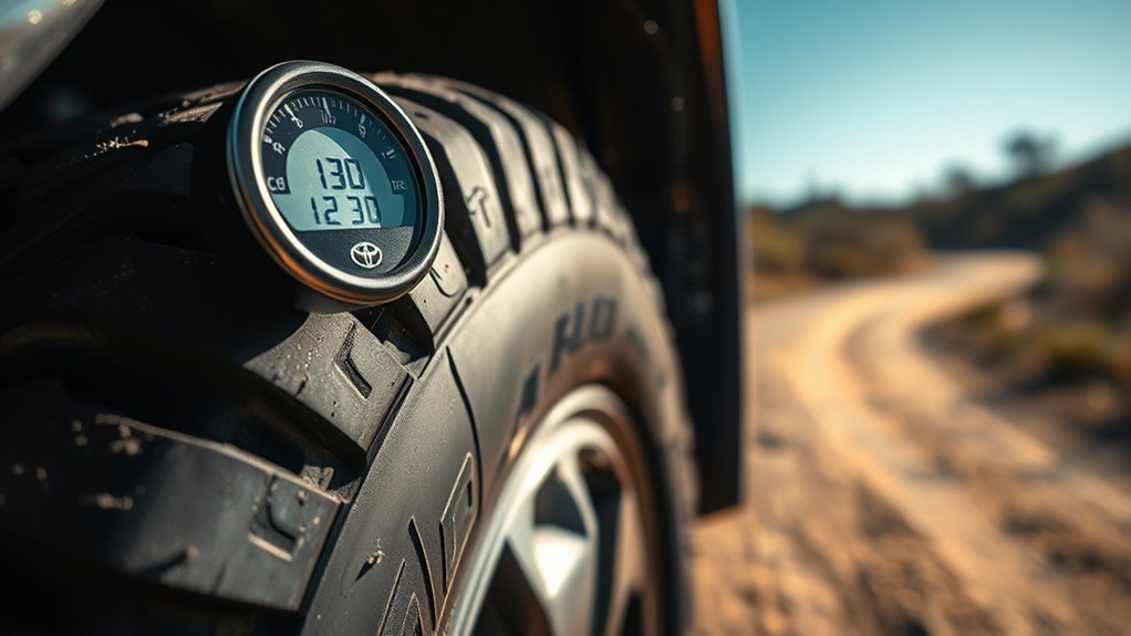 maintain proper tire pressure