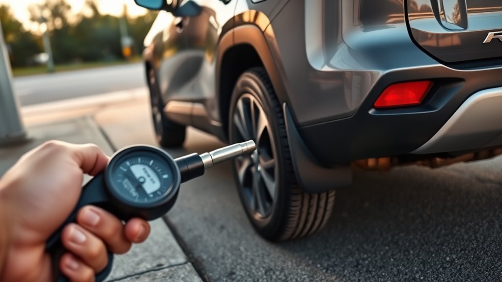 maintain tire pressure regularly