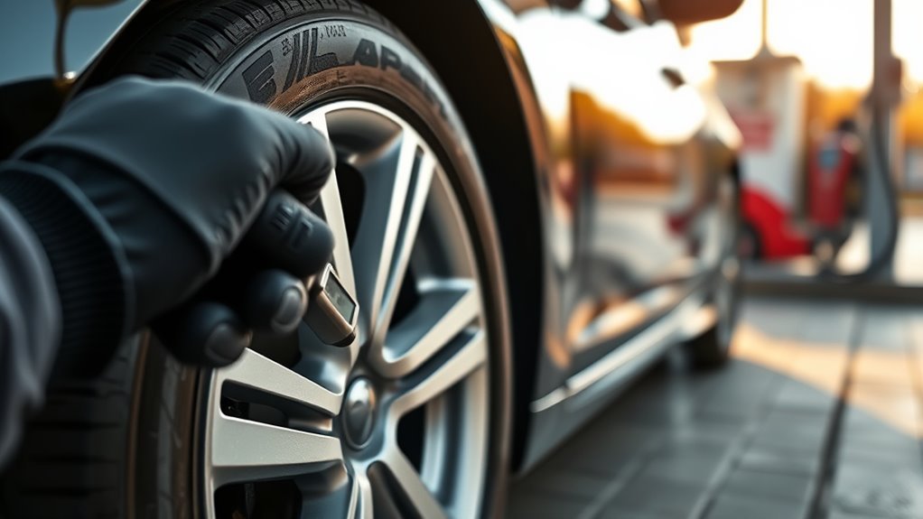 maintain tire pressure regularly