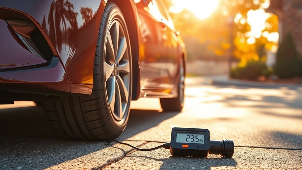 maintain tire pressure regularly