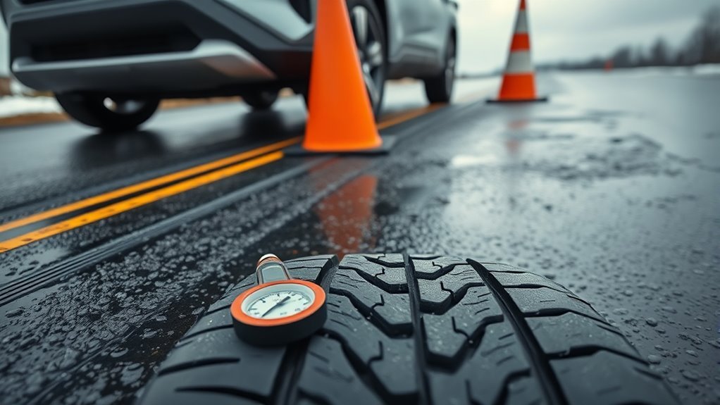 maintain tires and brakes