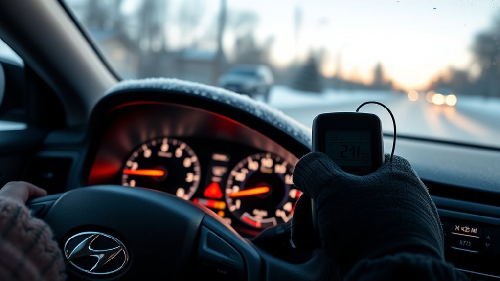 maintain winter tire pressure