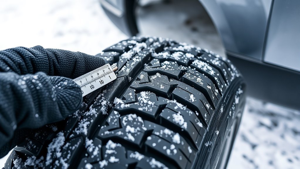 maintain winter tire tread