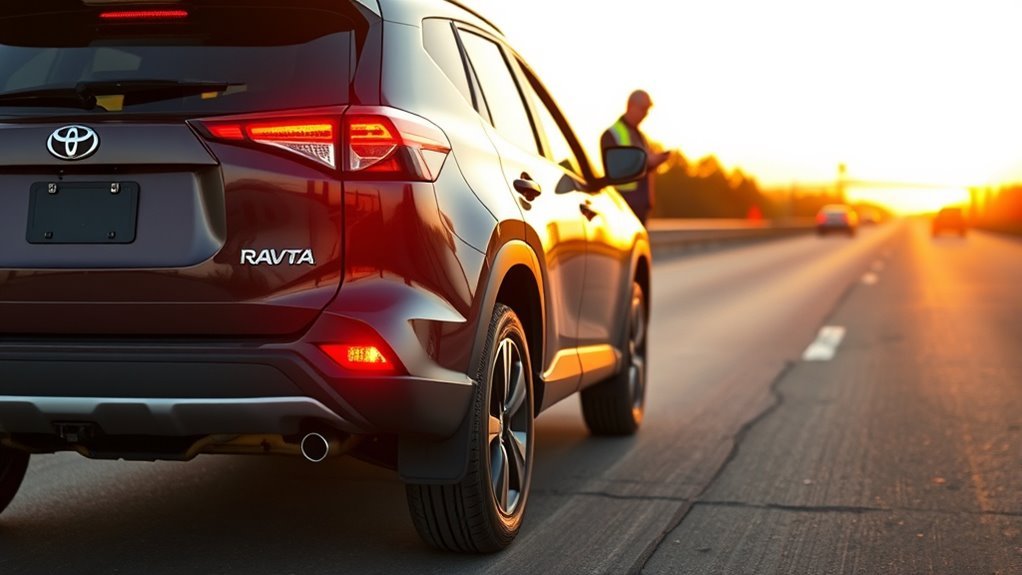 manage tire blowout safely