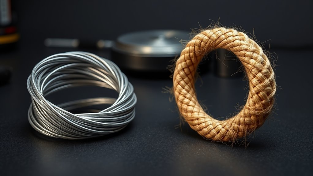 material comparison weight performance