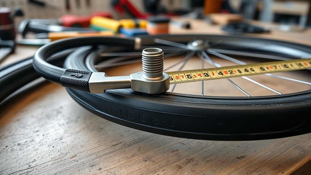 measure inner tube size