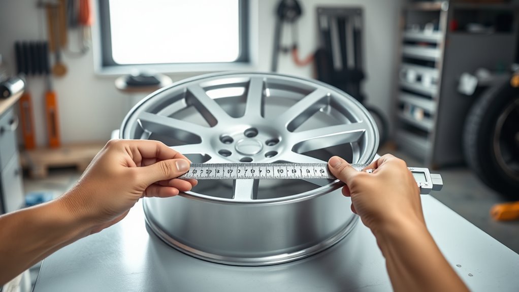 measure rim diameter accurately