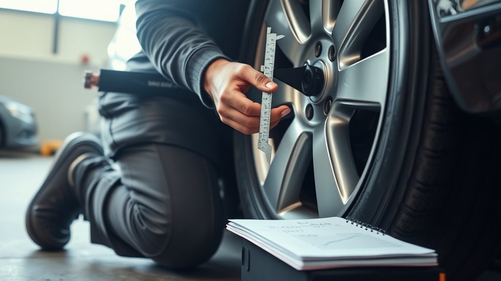 measure tire diameter accurately