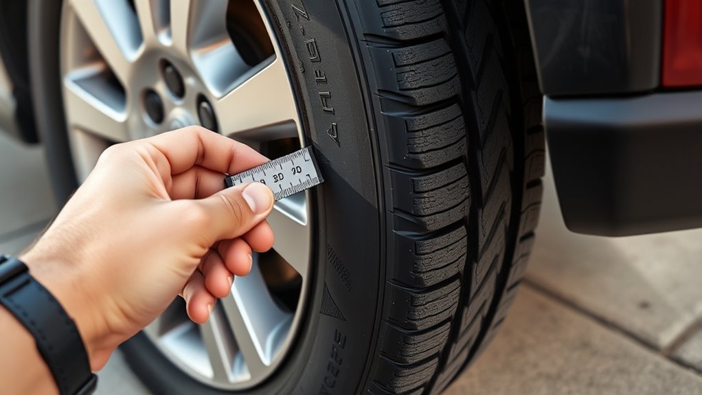measure tire tread depth