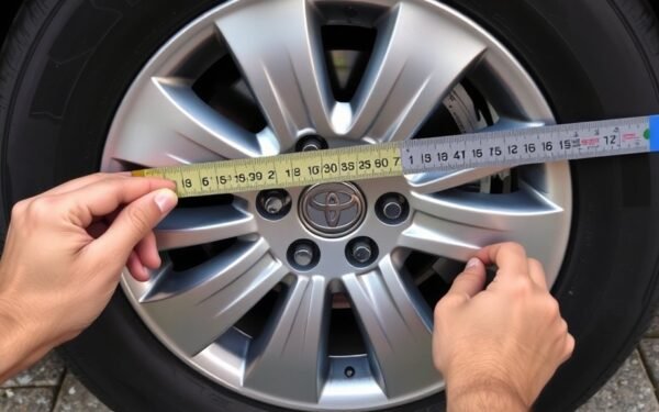 measure toyota camry wheels