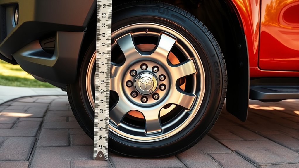 measure wheel offset accurately