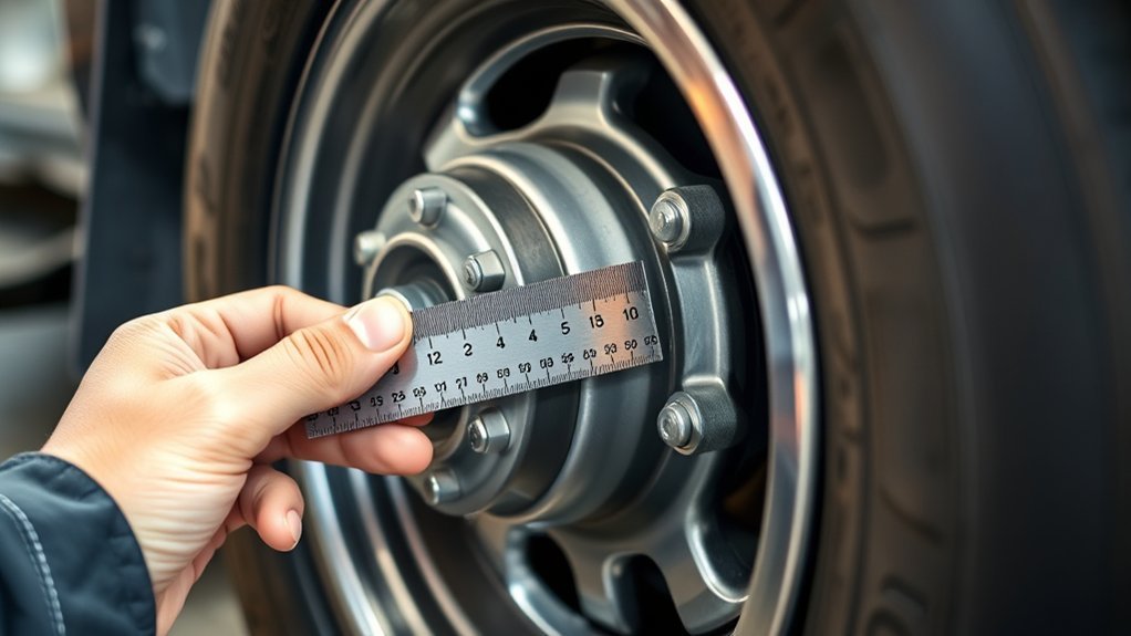 measuring toyota hilux offset