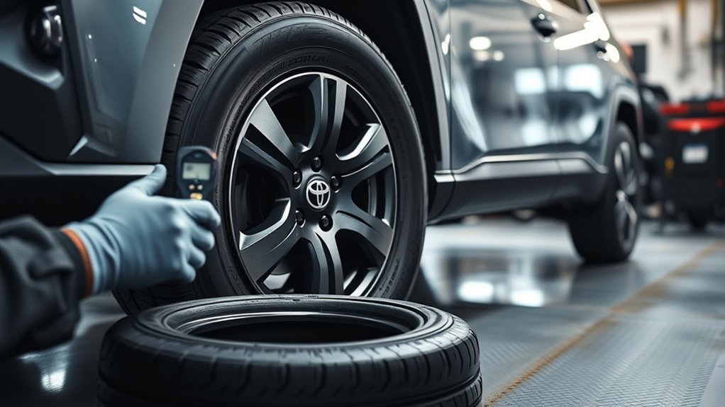 mixing tires compromises safety